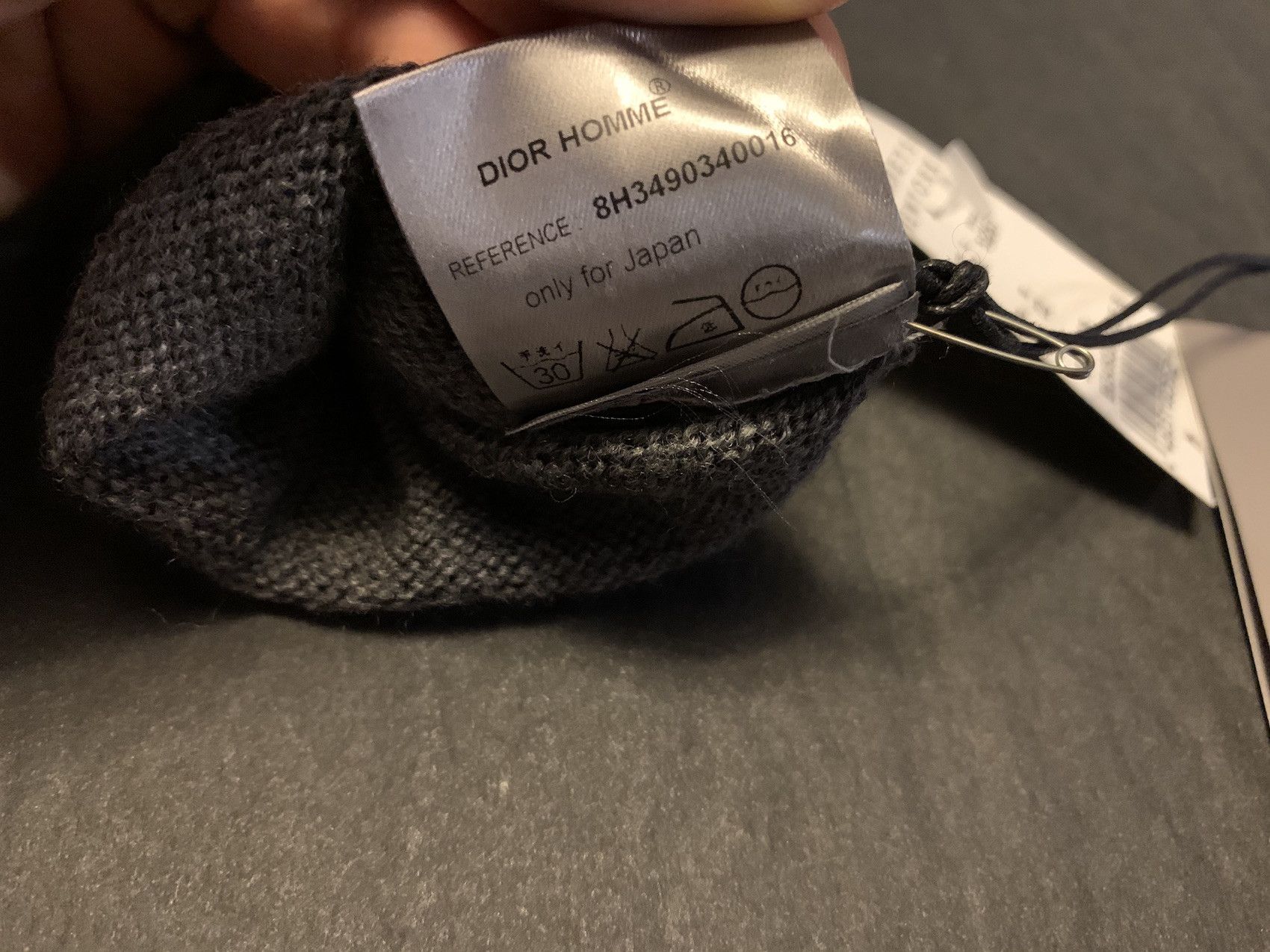 Dior FW'08 Bee Embroidery Wool Gloves Size ONE SIZE - 6 Thumbnail