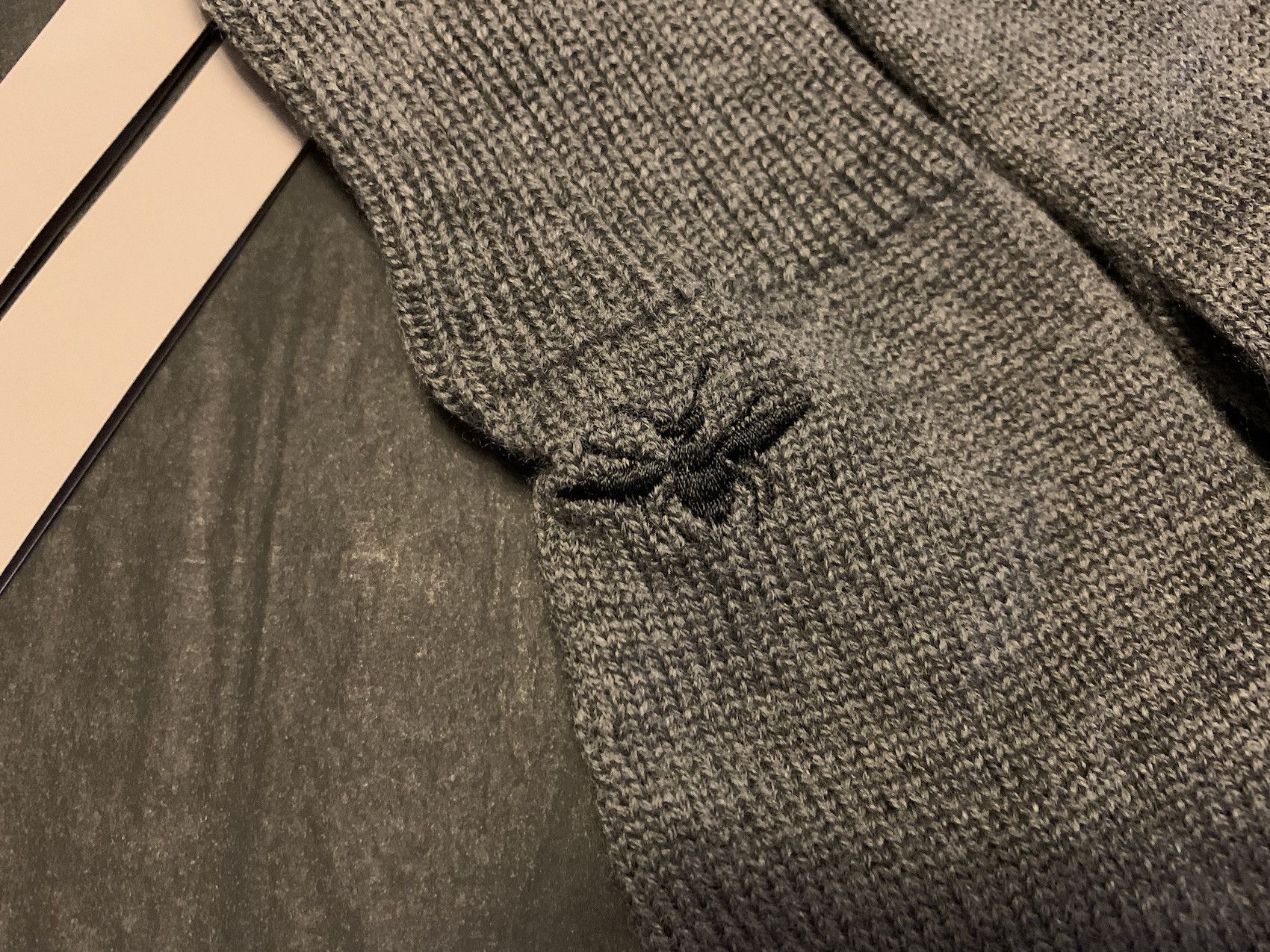 Dior FW'08 Bee Embroidery Wool Gloves Size ONE SIZE - 2 Thumbnail
