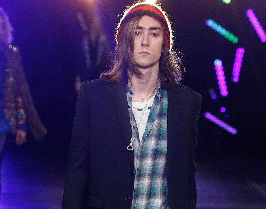 Hedi Slimane × Saint Laurent Paris SS'16 Beanie Pom Pom Striped Size ONE SIZE - 7 Thumbnail