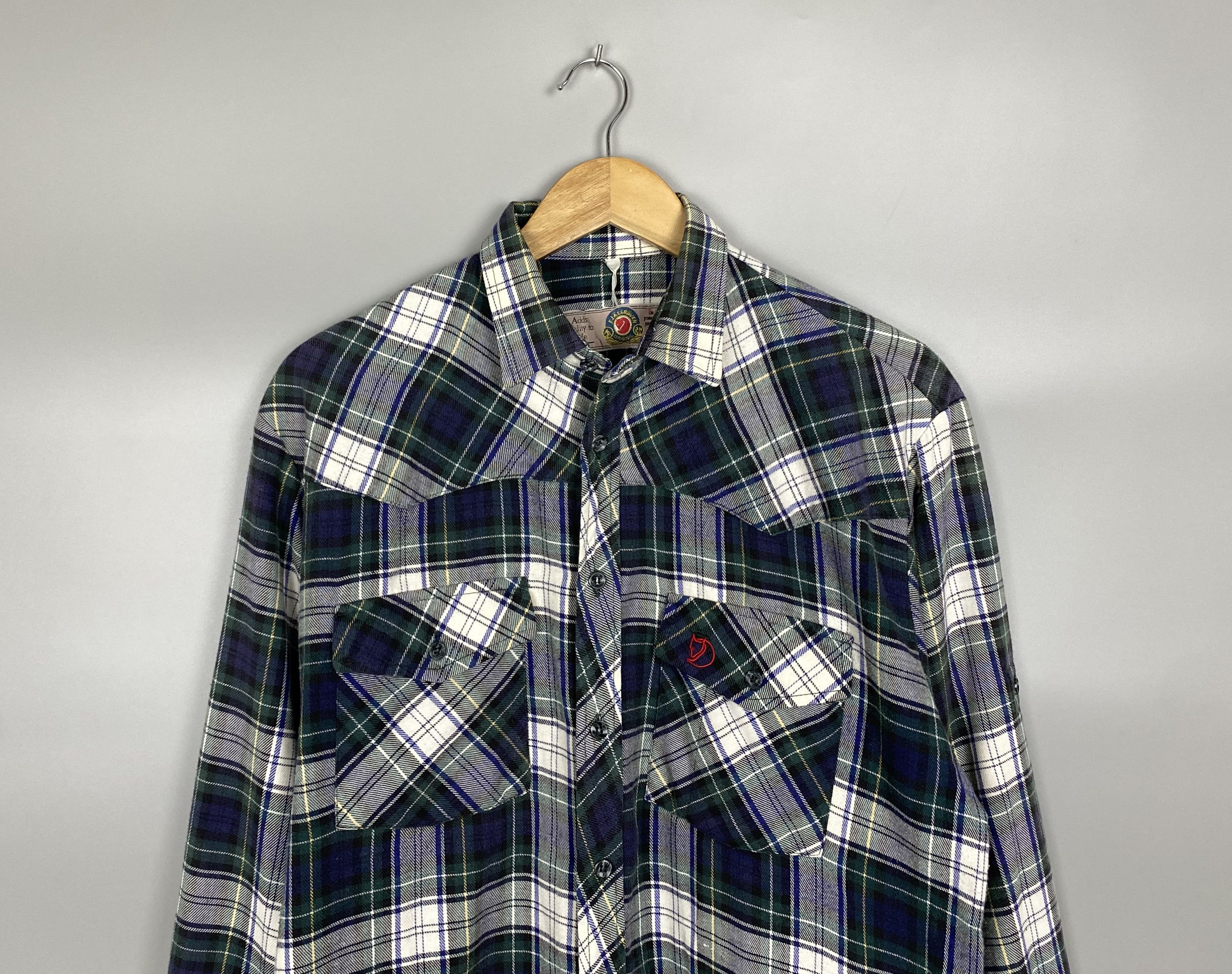 Fjallraven FjallRaven Vintage Checkered Outdoor Shirt Size US M / EU 48-50 / 2 - 2 Thumbnail