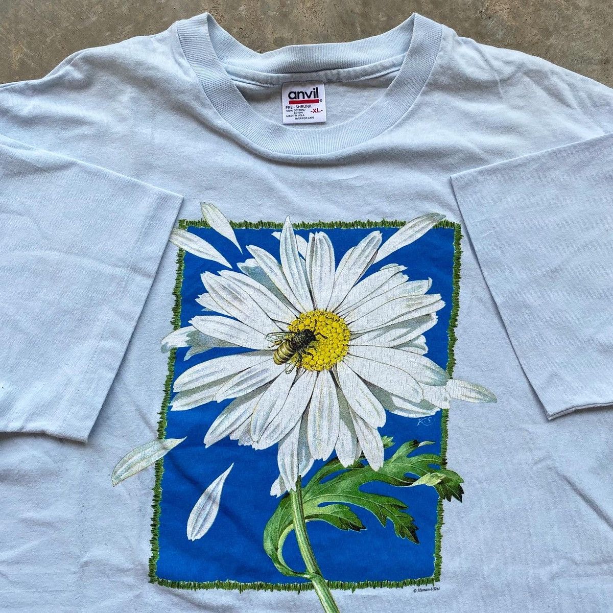 Other Vintage 1994 Nature Tee – Daisy (DDP / No Import Fees) Size US XL / EU 56 / 4 - 7 Thumbnail