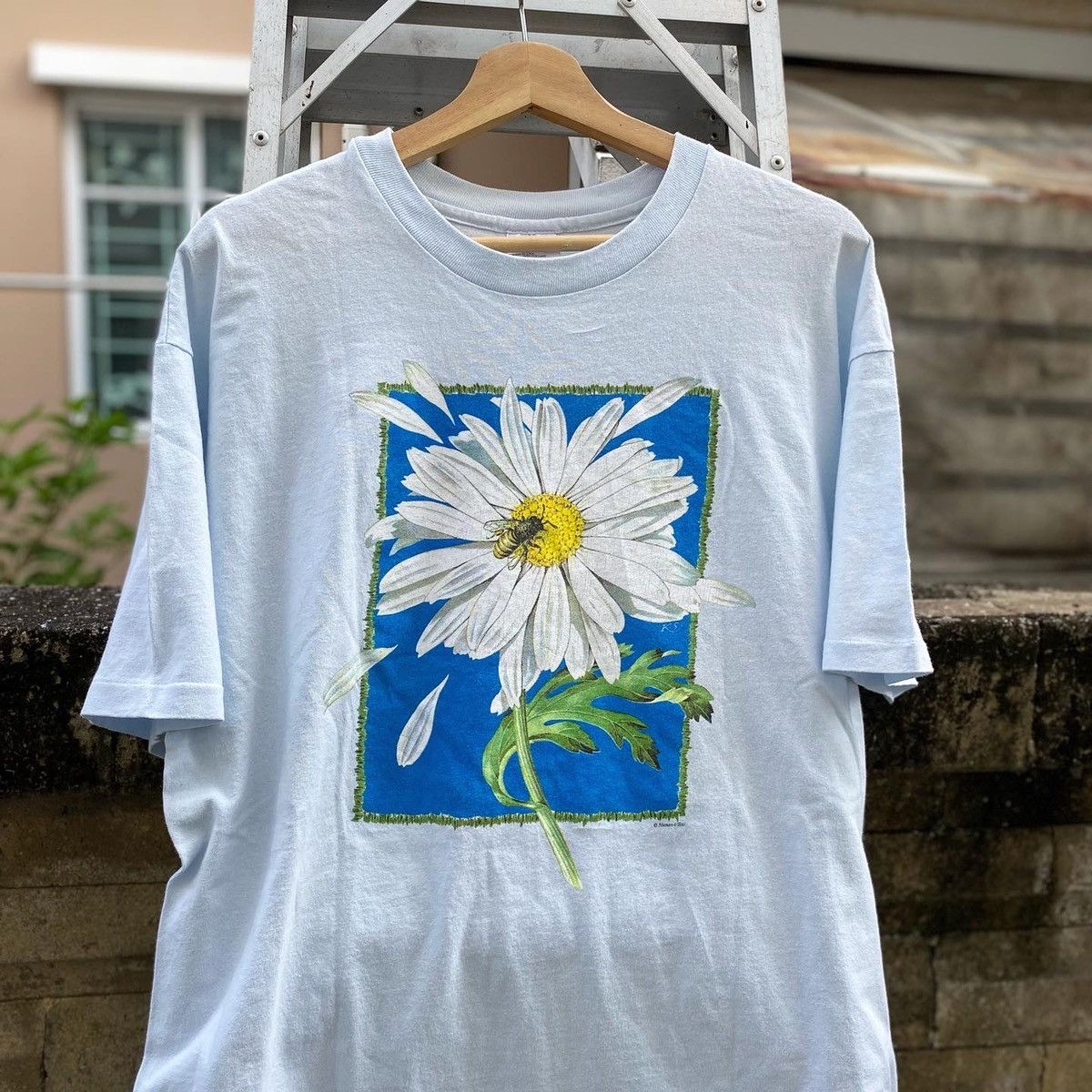 Other Vintage 1994 Nature Tee – Daisy (DDP / No Import Fees) Size US XL / EU 56 / 4 - 2 Thumbnail
