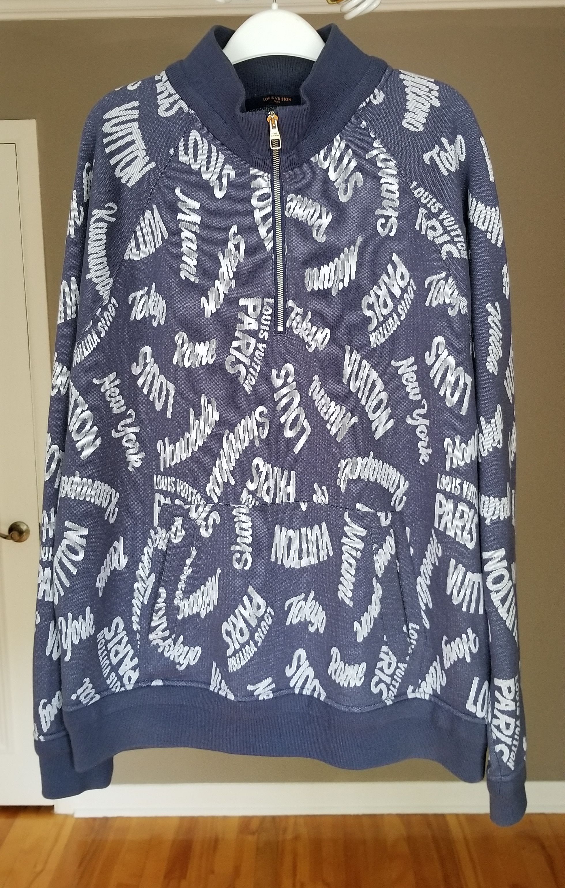Louis Vuitton Louis Vuitton Cities Sweater Size US XL / EU 56 / 4 - 1 Thumbnail