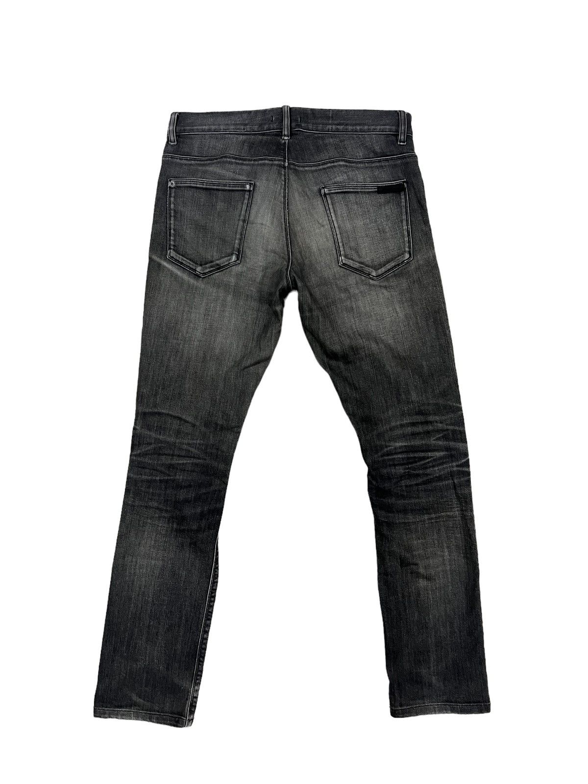 Prada GRAIL🔥Prada Milano Black Wash Button Fly Tapered Slim Denim Size US 32 / EU 48 - 7 Thumbnail