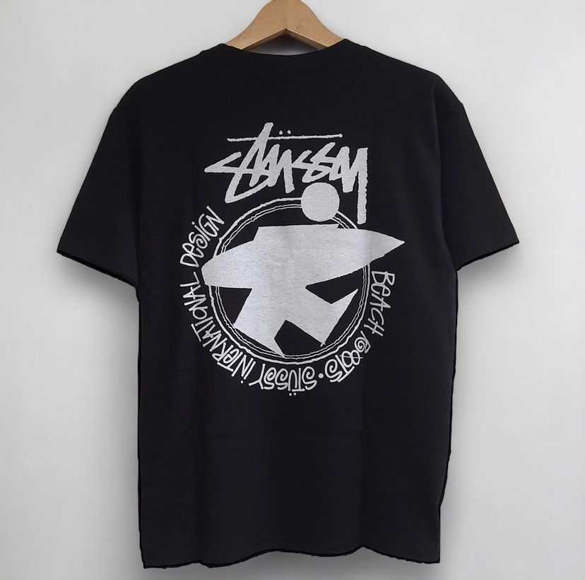 stussy beach roots tee