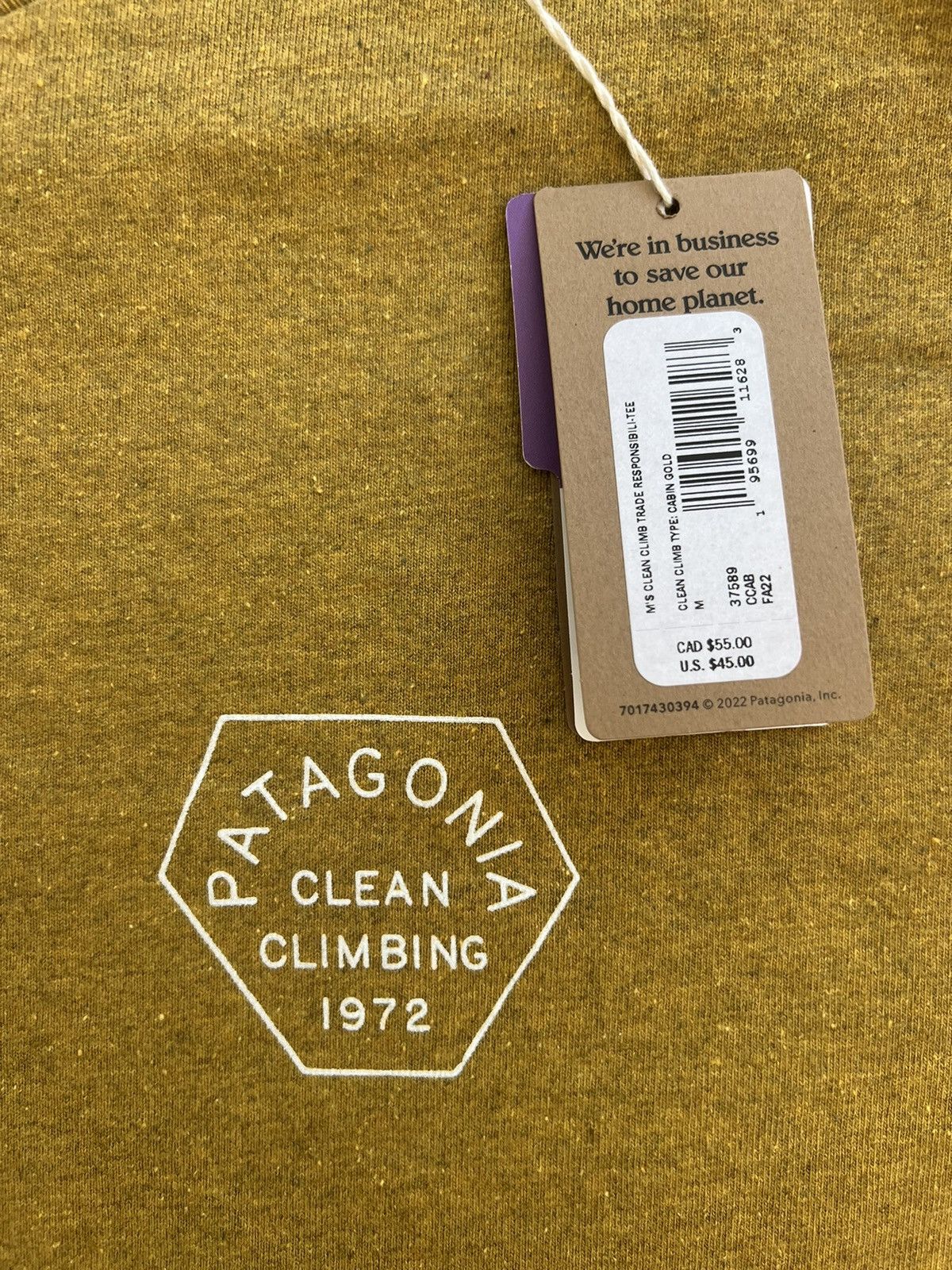 Patagonia Patagonia Clean Climbing T-shirt Size US M / EU 48-50 / 2 - 4 Thumbnail