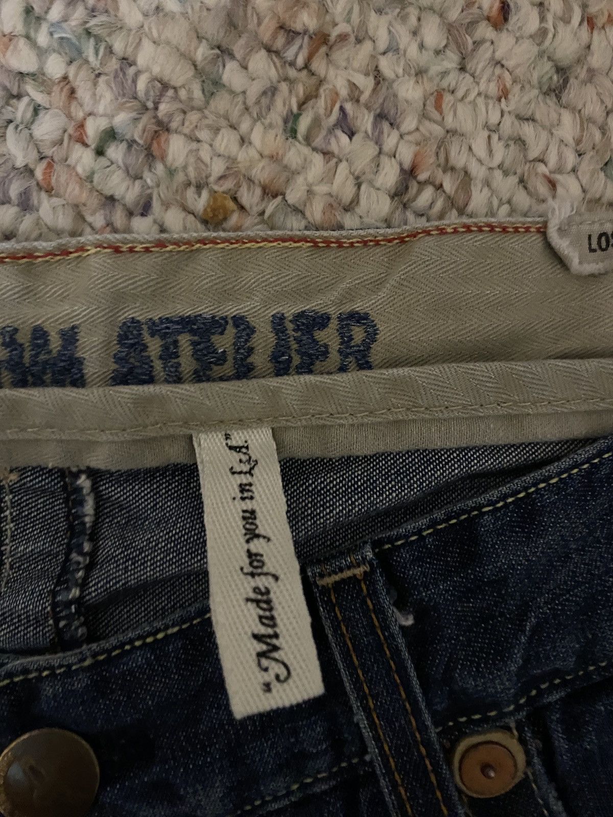 Designer × Other Los Ángeles Denim Atelier size 34 denim jeans Size US 34 / EU 50 - 7 Thumbnail