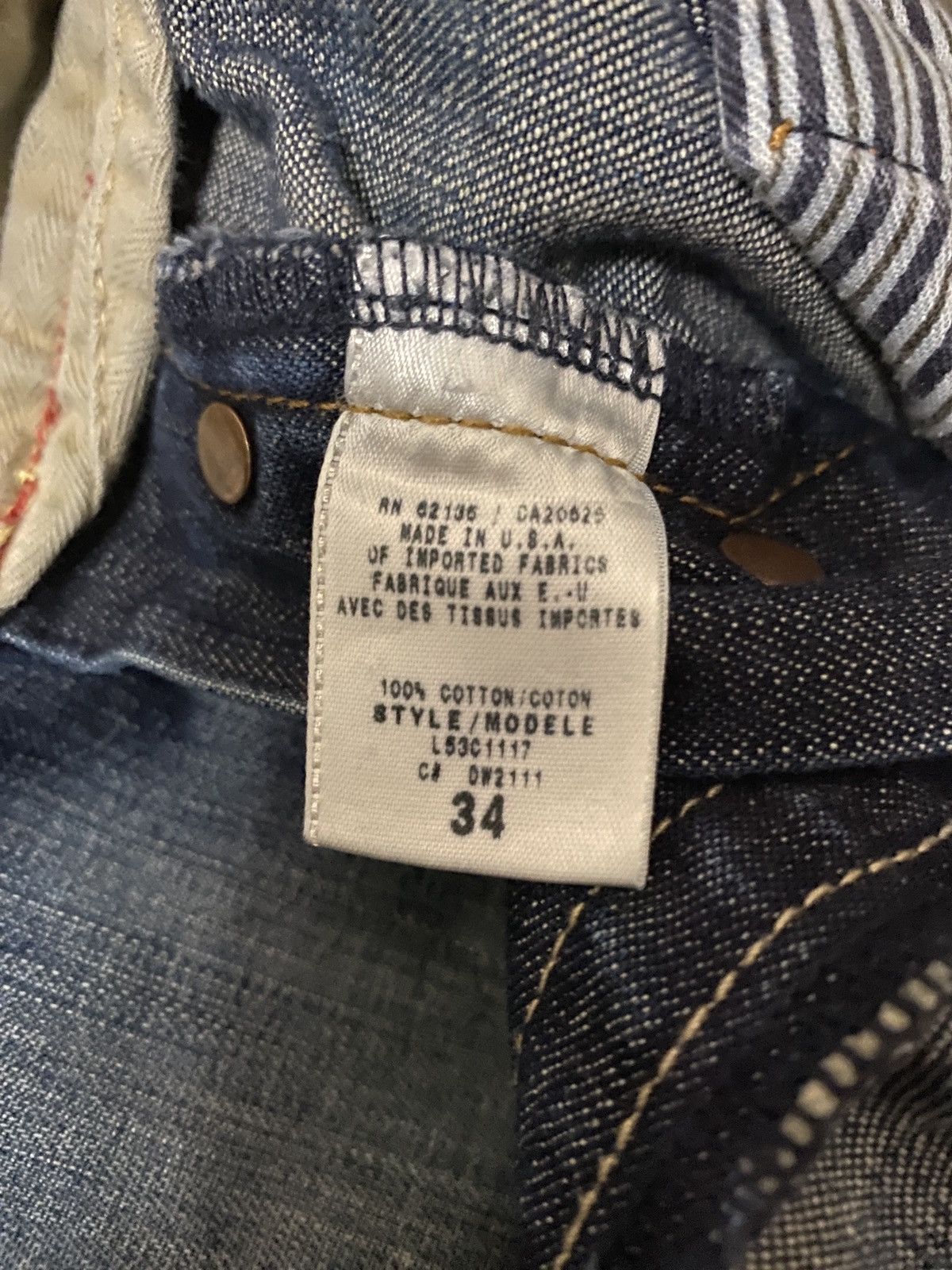 Designer × Other Los Ángeles Denim Atelier size 34 denim jeans Size US 34 / EU 50 - 6 Thumbnail