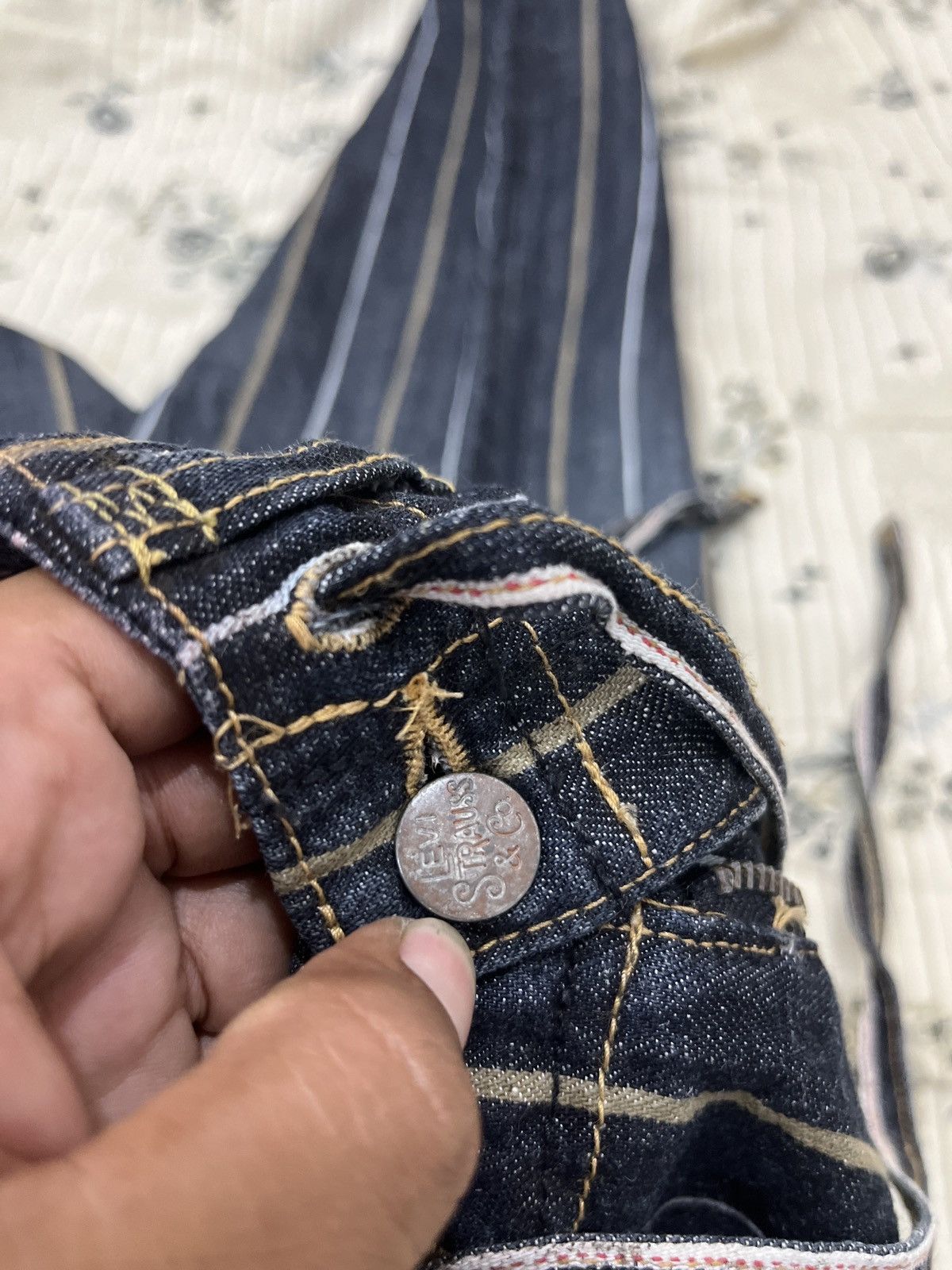 Levi's (Mmmm). HYPEBEAST LEVIS 703 DENIM PANTS Size US 32 / EU 48 - 13 Thumbnail