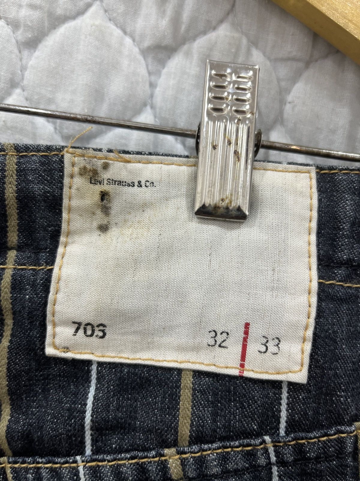 Levi's (Mmmm). HYPEBEAST LEVIS 703 DENIM PANTS Size US 32 / EU 48 - 9 Thumbnail