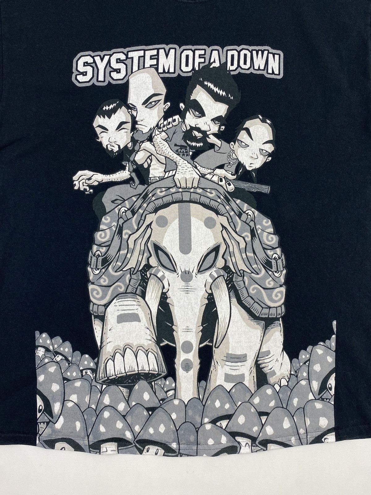 Band Tees System of a Down Elephant T-Shirt Size US XL / EU 56 / 4 - 2 Thumbnail