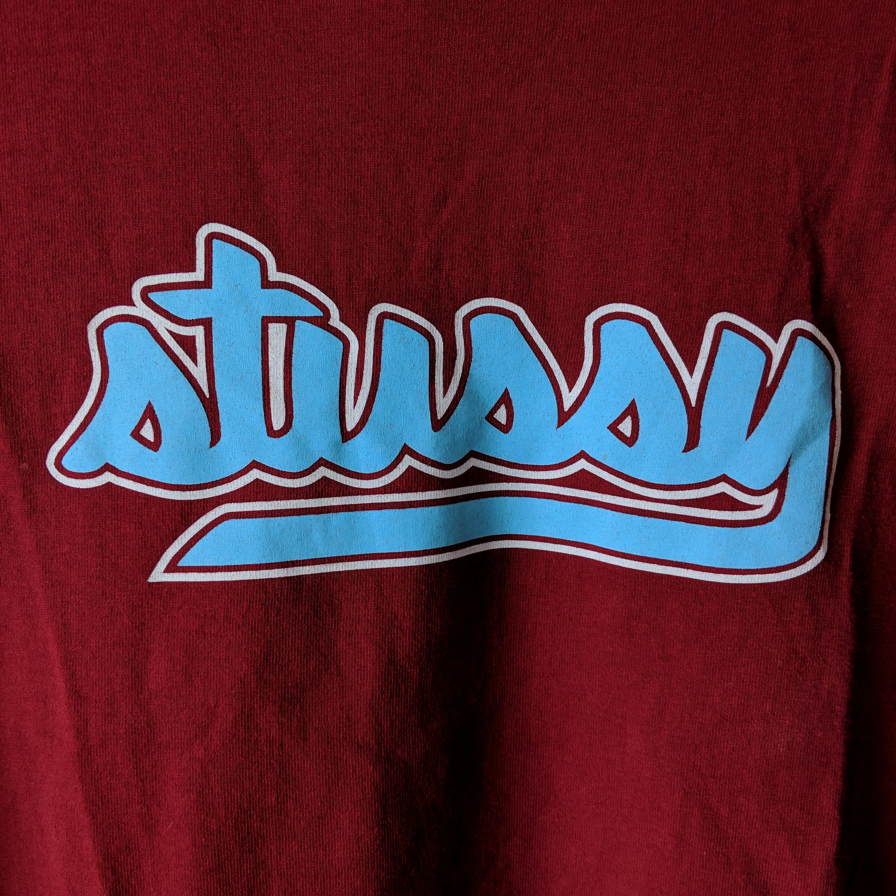 Stussy Vintage 90s Stussy Single Stitch Script Spellout T Shirt Size US M / EU 48-50 / 2 - 3 Thumbnail