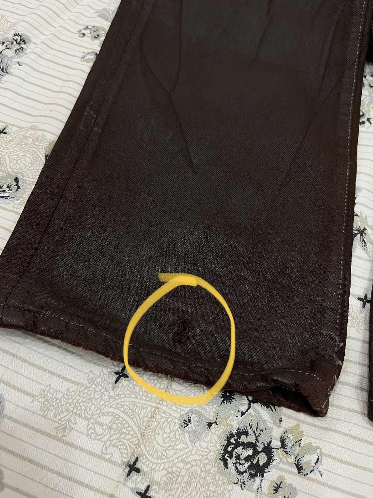 Levi's (Hh). VINTAGE LEVIS 501 WAXED Size US 31 - 11 Thumbnail