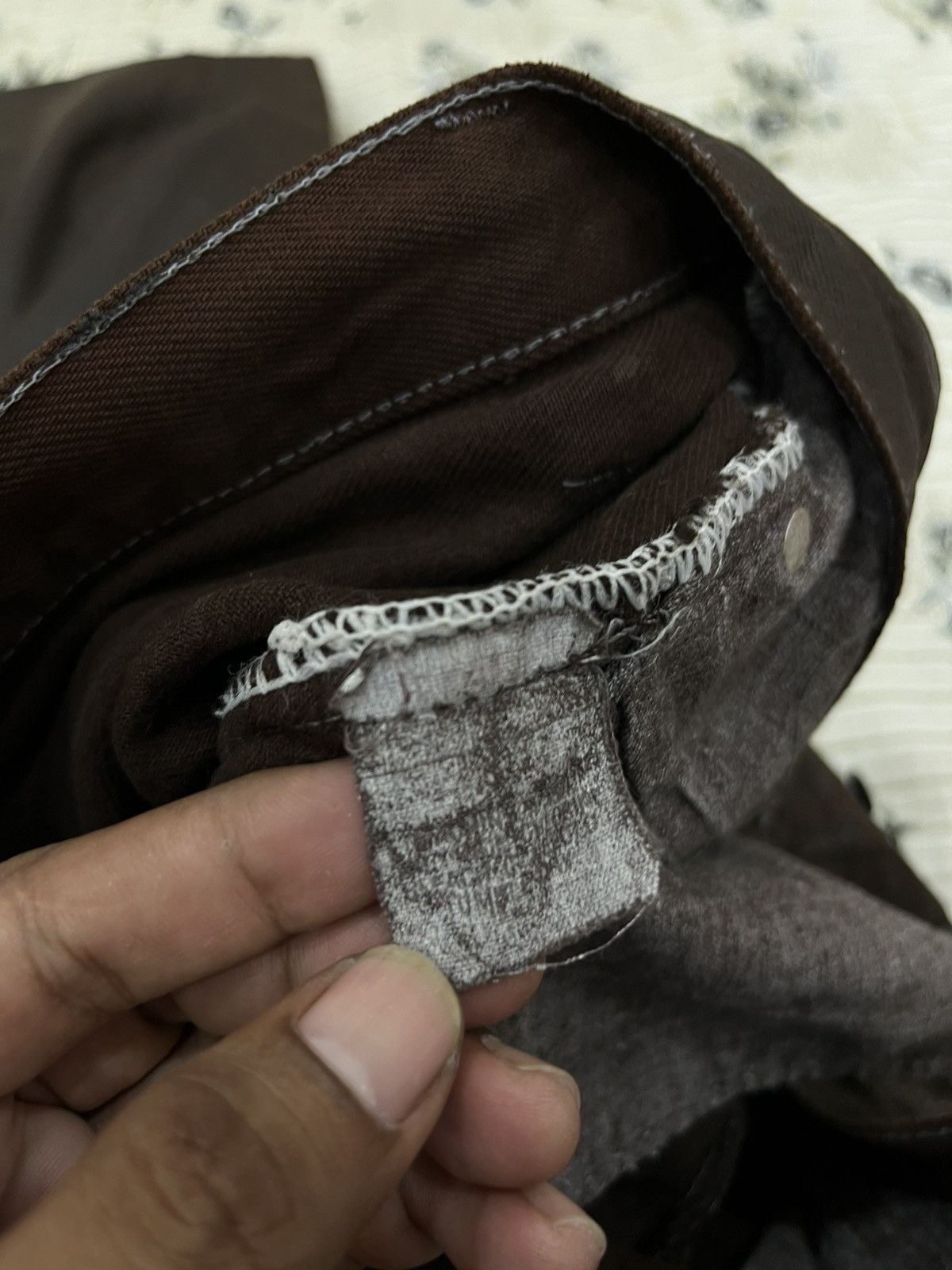 Levi's (Hh). VINTAGE LEVIS 501 WAXED Size US 31 - 7 Thumbnail