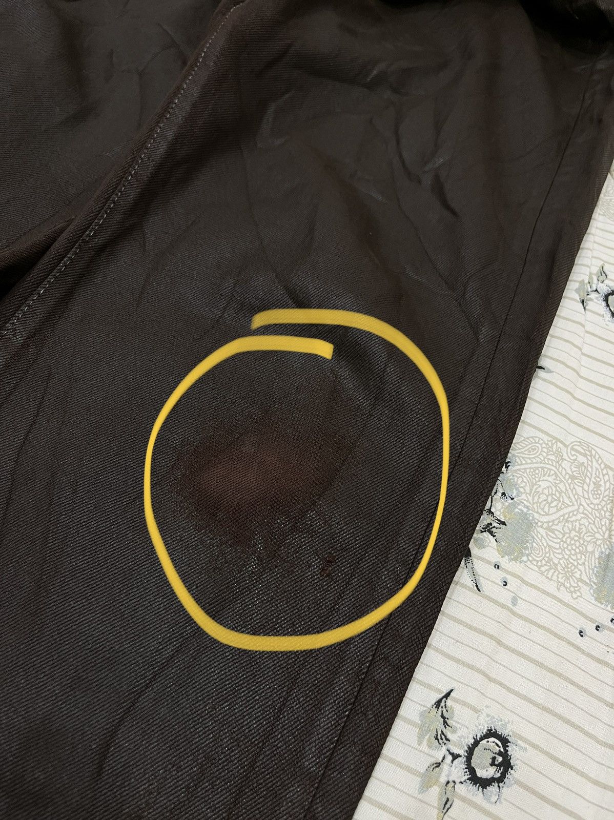 Levi's (Hh). VINTAGE LEVIS 501 WAXED Size US 31 - 9 Thumbnail
