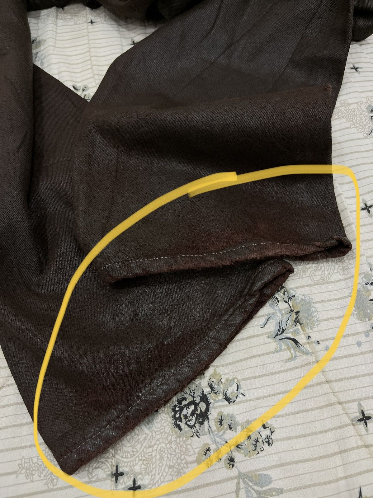 Levi's (Hh). VINTAGE LEVIS 501 WAXED Size US 31 - 12 Thumbnail