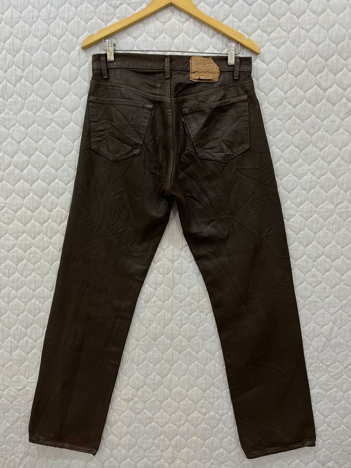 Levi's (Hh). VINTAGE LEVIS 501 WAXED Size US 31 - 1 Thumbnail