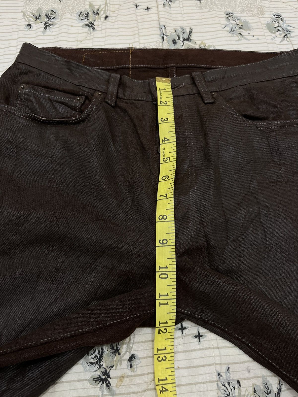 Levi's (Hh). VINTAGE LEVIS 501 WAXED Size US 31 - 22 Thumbnail