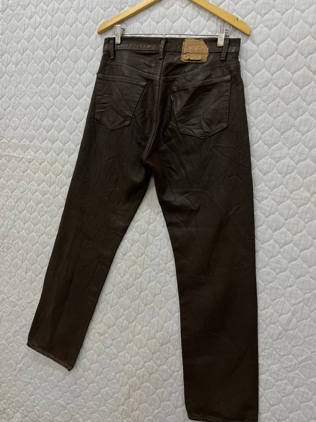 Levi's (Hh). VINTAGE LEVIS 501 WAXED Size US 31 - 3 Thumbnail