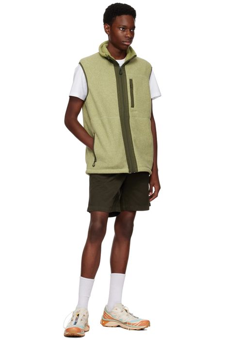 Adsum Adsum Exhibition Fleece Vest - Green | Grailed