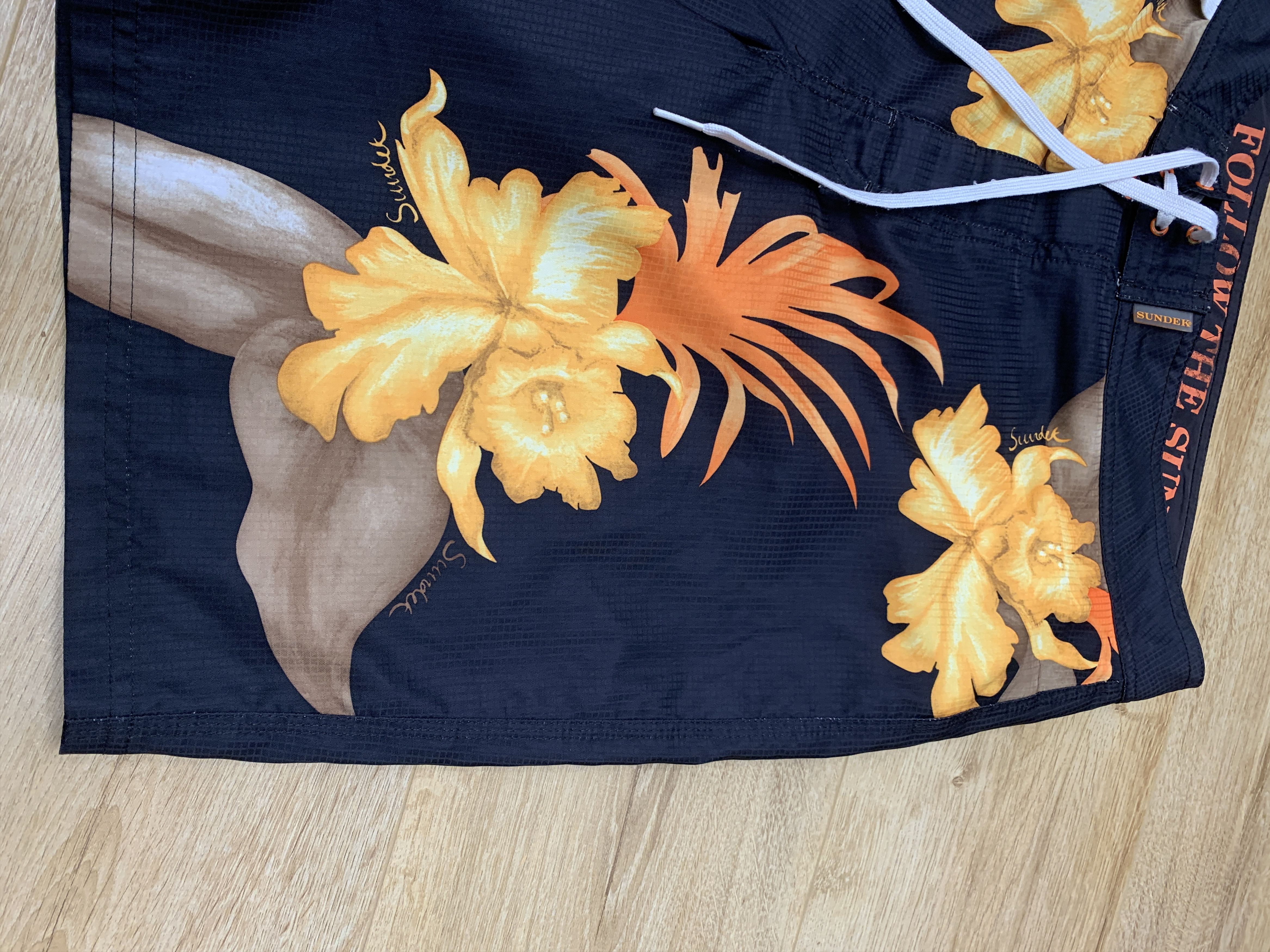 Sundek Sundek 34 Long Surf Beach Board Shorts Trunks Bath Size 34 M Size US 34 / EU 50 - 4 Thumbnail