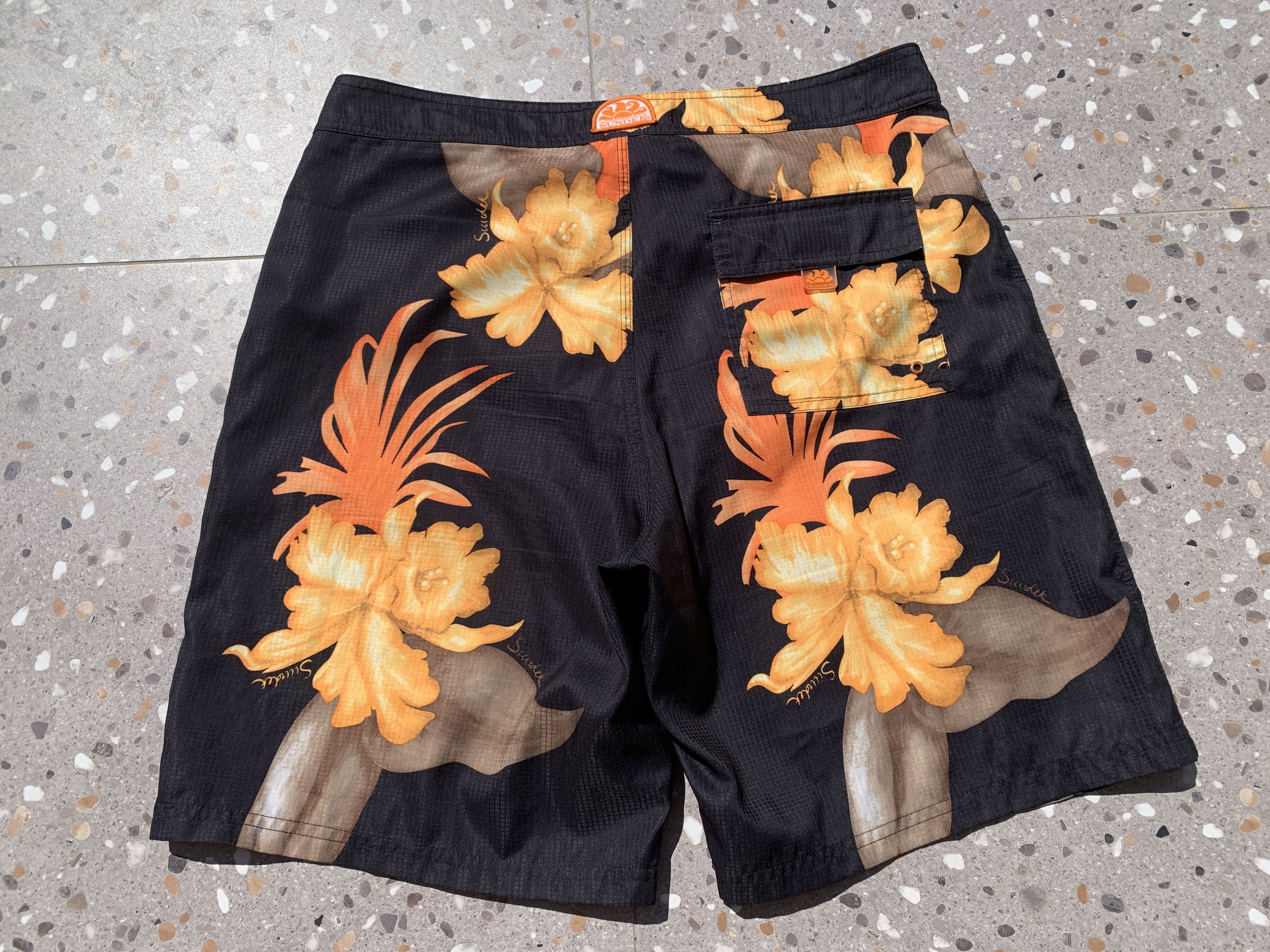 Sundek Sundek 34 Long Surf Beach Board Shorts Trunks Bath Size 34 M Size US 34 / EU 50 - 20 Thumbnail