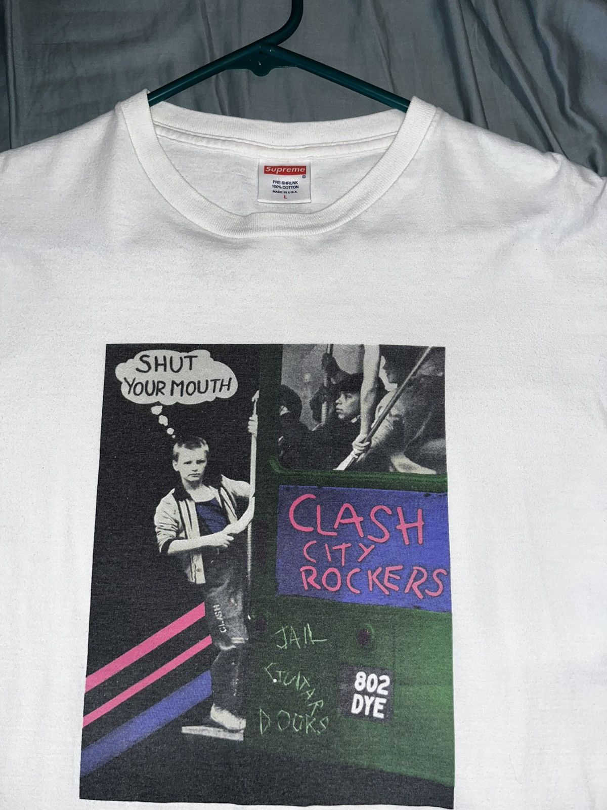 Supreme Supreme x Clash City Rockers Tee Size US L / EU 52-54 / 3 - 2 Thumbnail