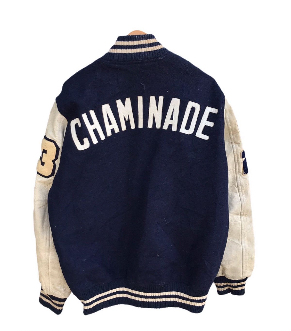 Vintage Baseball distressed Varsity jacket Size US M / EU 48-50 / 2 - 6 Thumbnail
