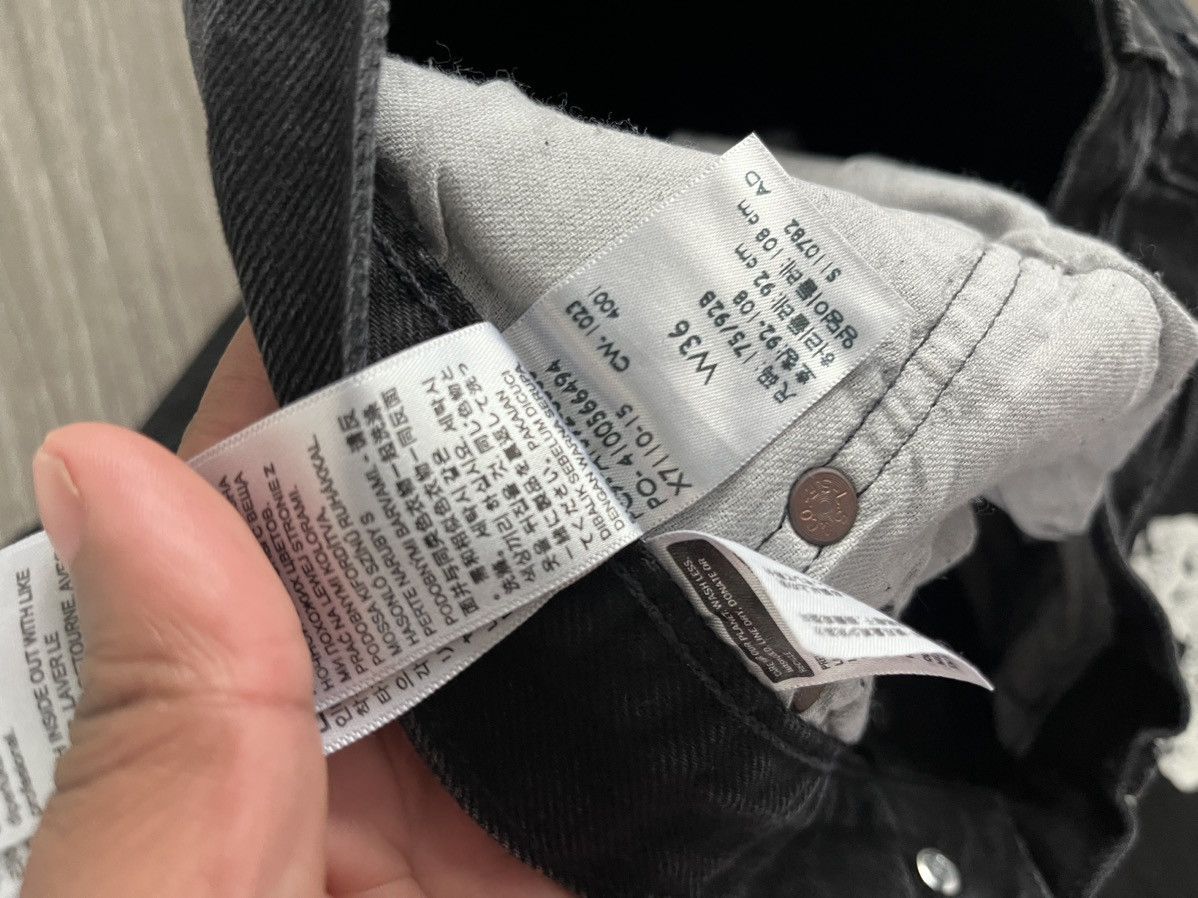 DENIM TEARS ALL SIZES Denim Tear Black Jeans Size US 32 / EU 48 - 2 Thumbnail