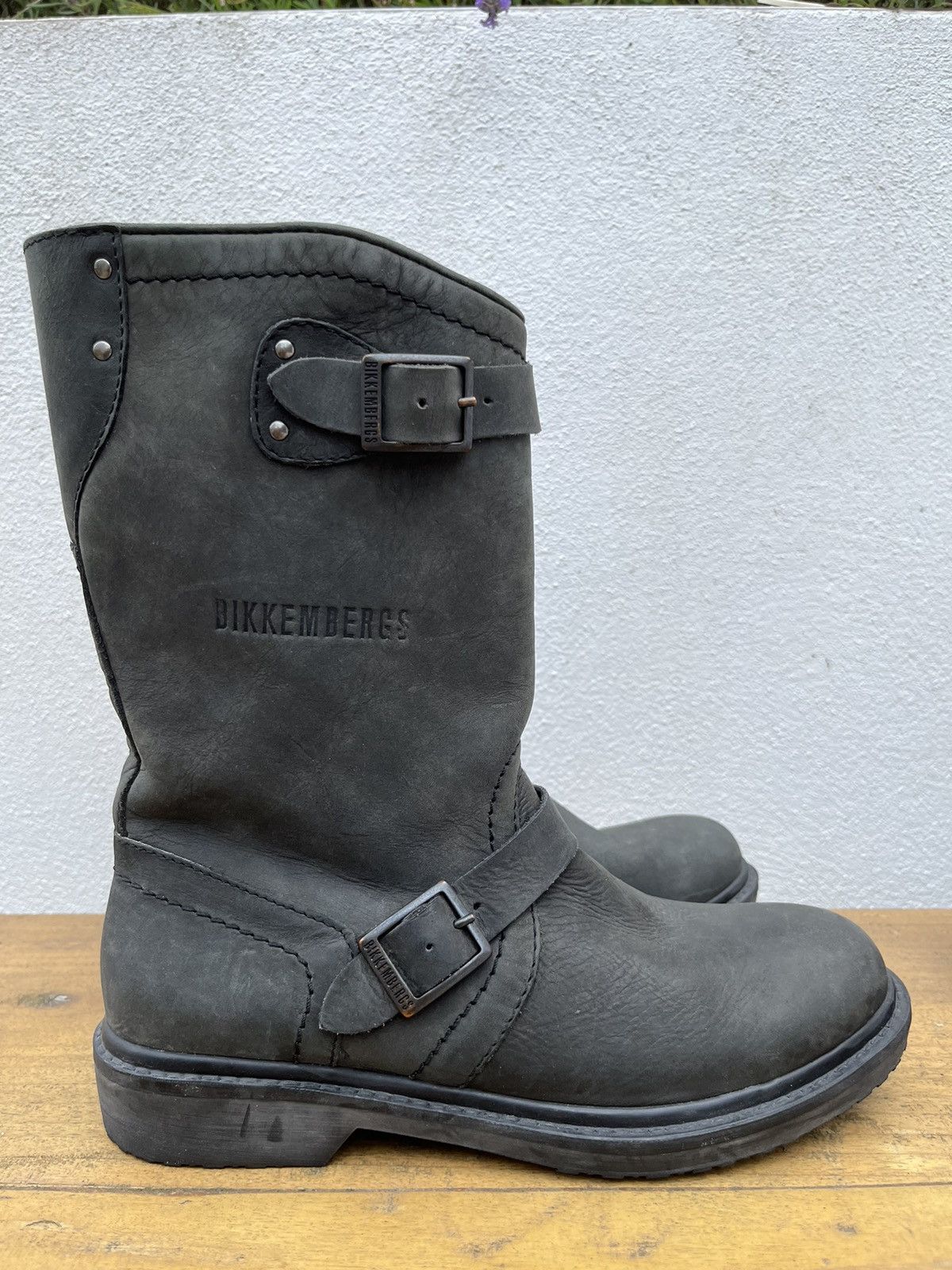 image of Dirk Bikkembergs Boots in Black Gray, Men's (Size 7)