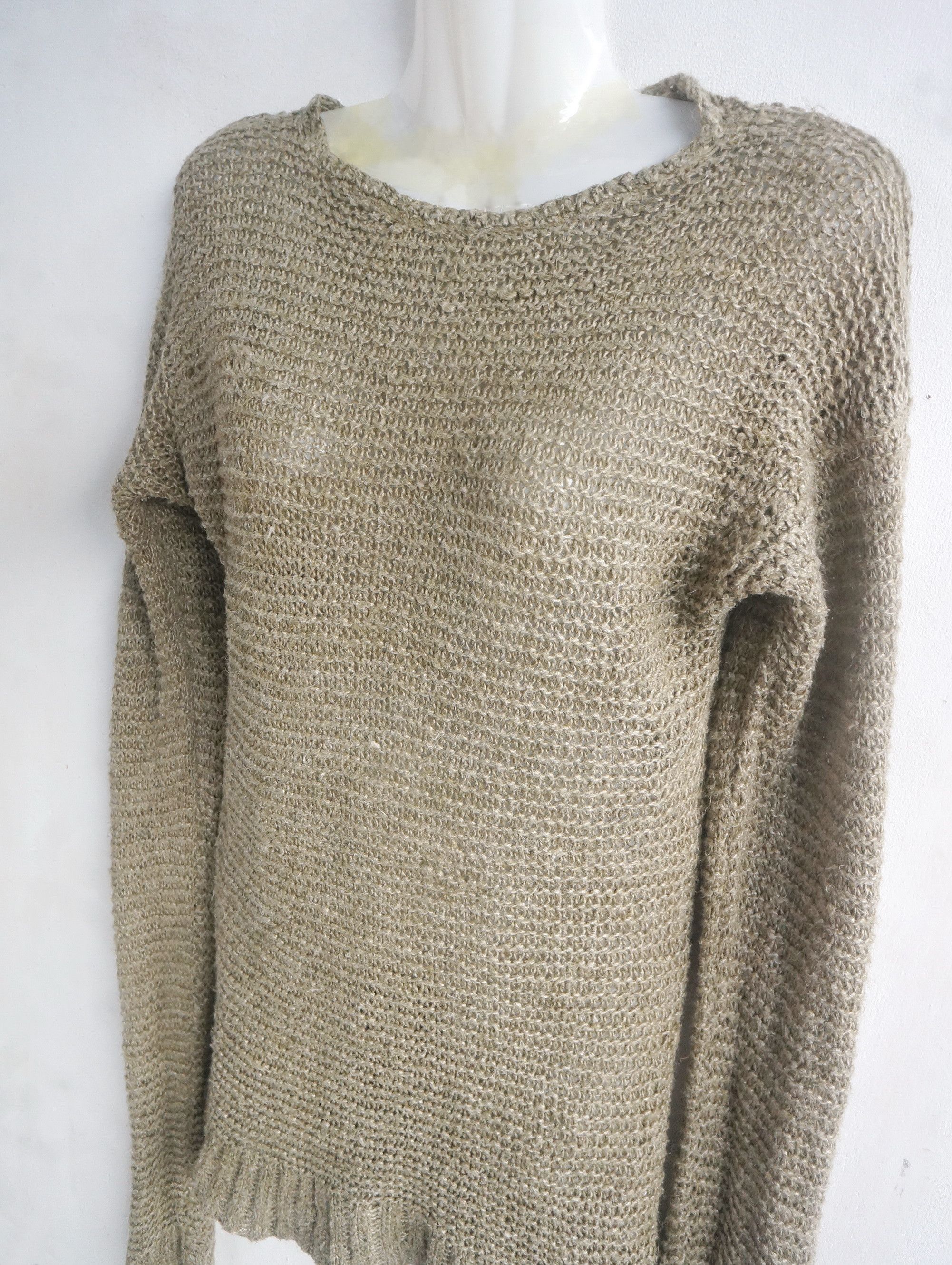 Ralph Lauren RALPH LAUREN Hemp Knit Pullover Sweater Size M / US 6-8 / IT 42-44 - 3 Thumbnail
