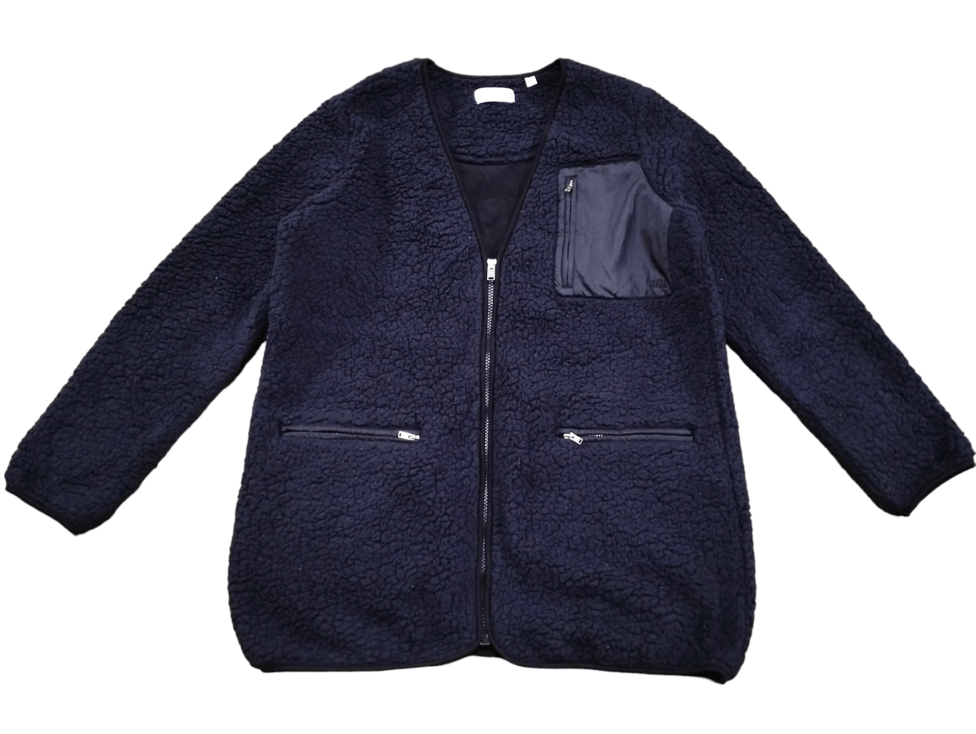 Undercover × Uniqlo Uniqlo Undercover Fleece Zipper Jacket Collarless Size US M / EU 48-50 / 2 - 1 Thumbnail