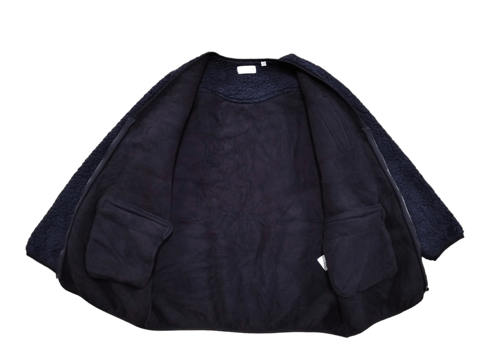 Undercover × Uniqlo Uniqlo Undercover Fleece Zipper Jacket Collarless Size US M / EU 48-50 / 2 - 3 Thumbnail