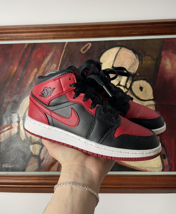 Air Jordan 1 Mid GS 'Banned