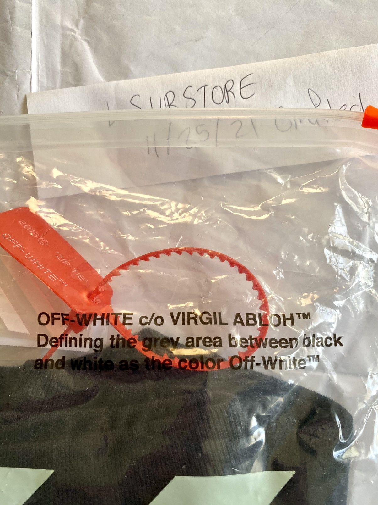Off-White Off-White Diagonal Galaxy Brushed Crewneck Medium Size US M / EU 48-50 / 2 - 13 Thumbnail
