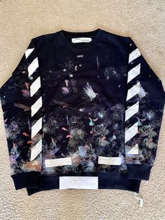 Off white 2024 sweater galaxy