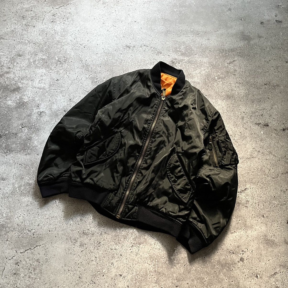 Vintage Alpha industries bomber jacket vintage ma-1 90s | Grailed