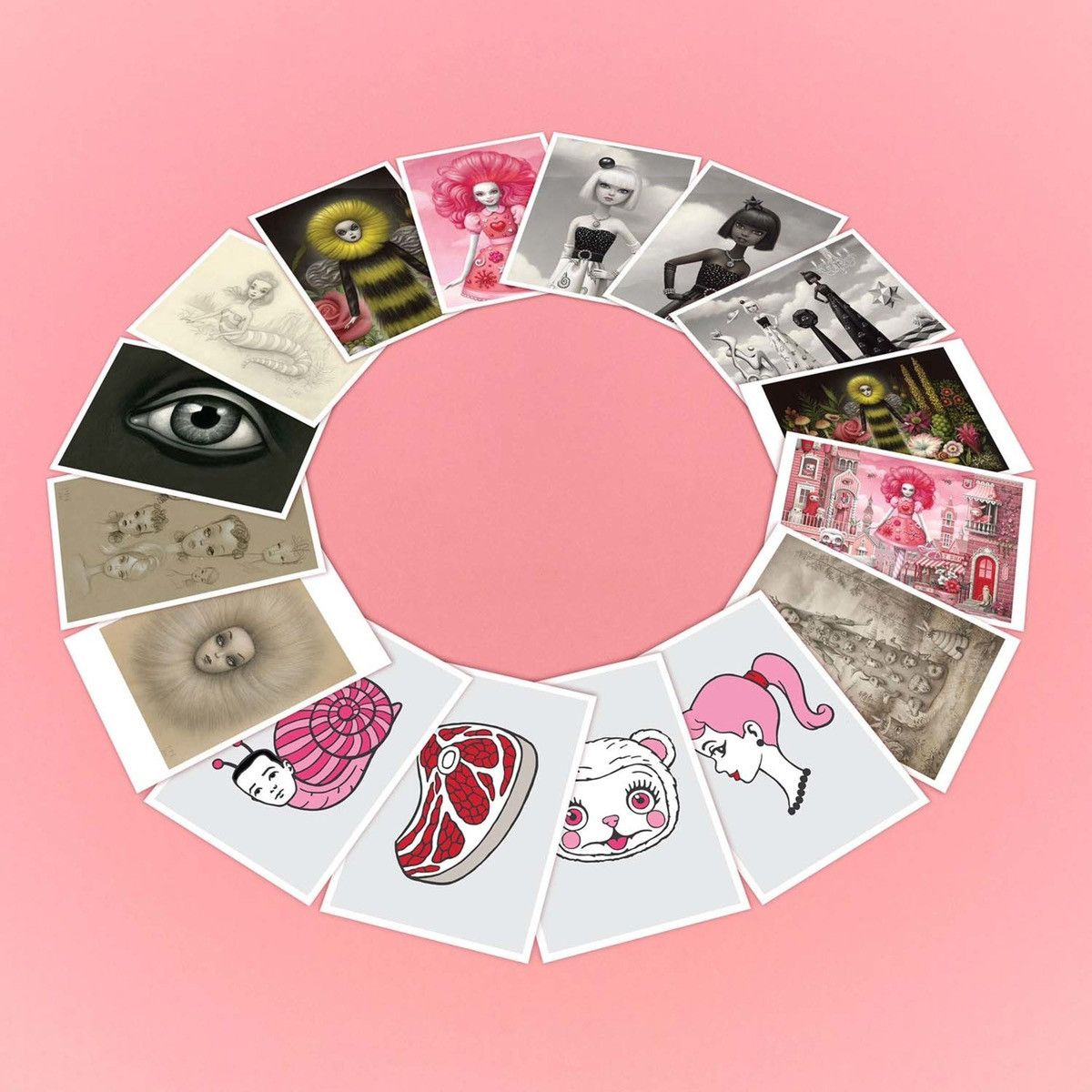 Other Barbie x Mark Ryden Postcards Size ONE SIZE - 1 Thumbnail