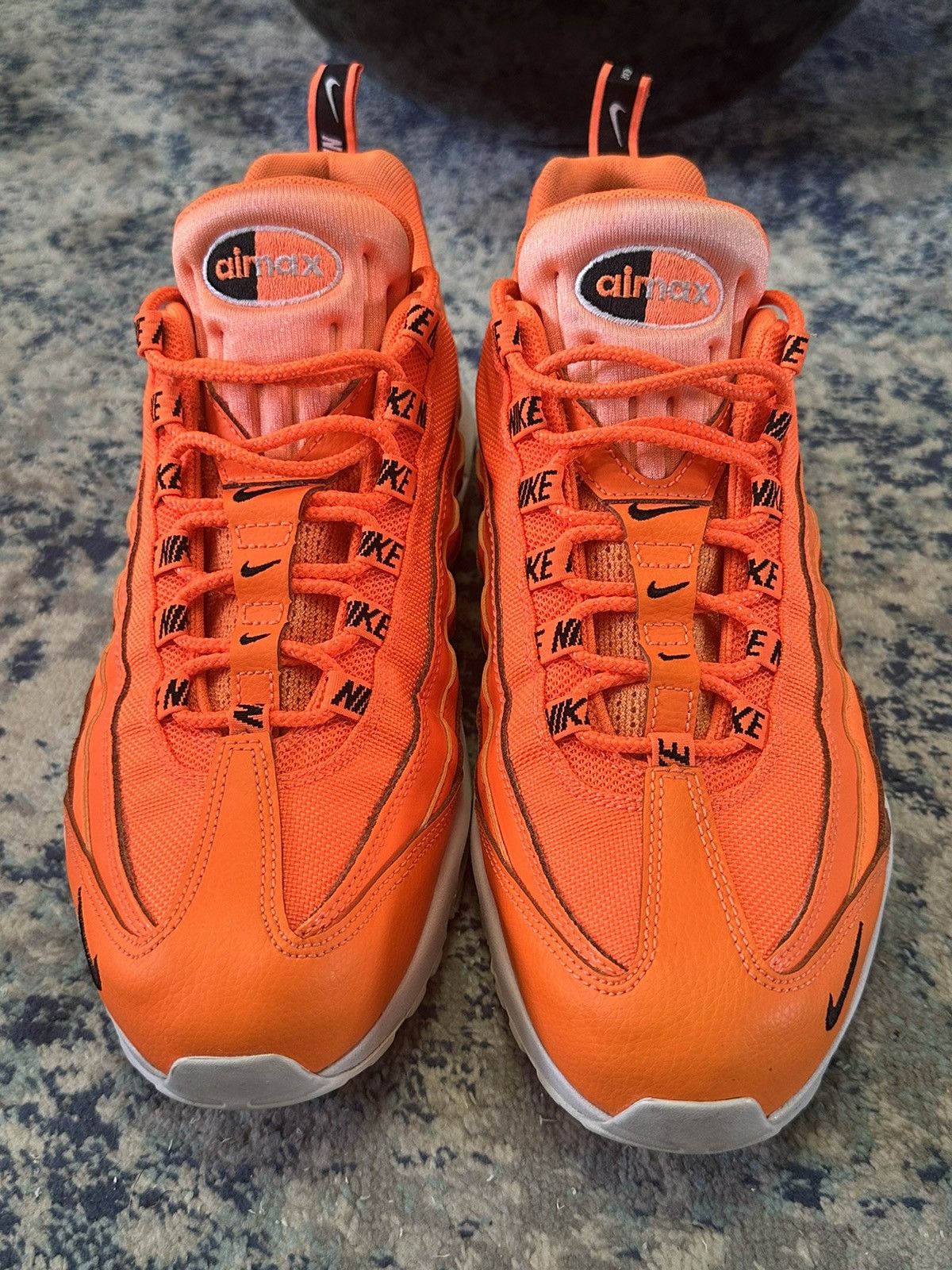 Nike Air Max 95 Premium ‘Overbranded’ Total Orange Size US 10.5 / EU 43-44 - 4 Thumbnail
