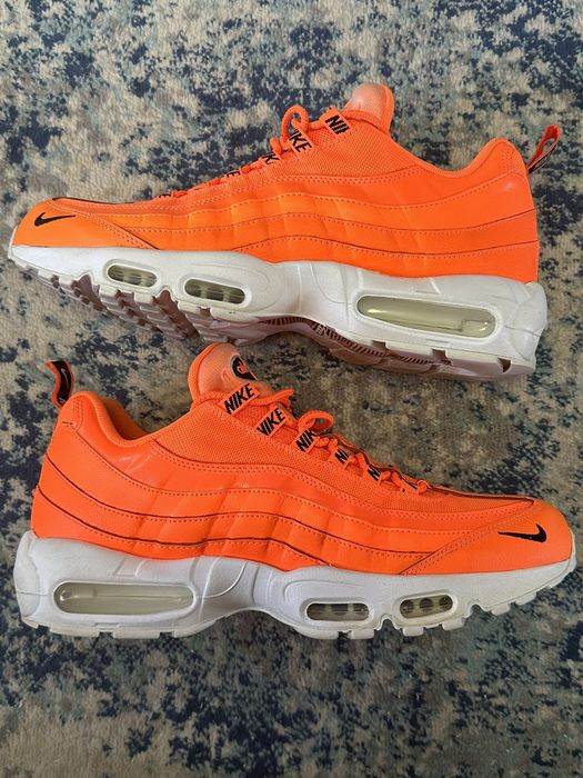 Nike Air Max 95 Premium 'Overbranded' Total Orange | Grailed