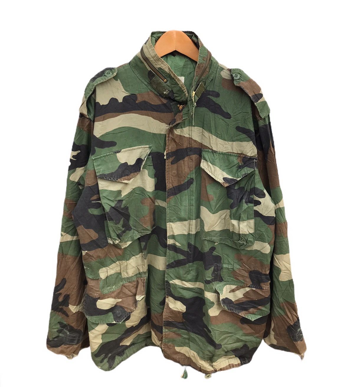 Vintage Vintage Army military jacket Size US M / EU 48-50 / 2 - 3 Thumbnail