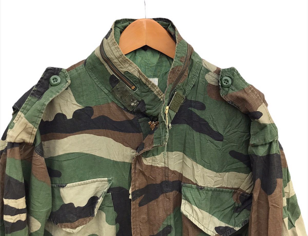 Vintage Vintage Army military jacket Size US M / EU 48-50 / 2 - 2 Thumbnail