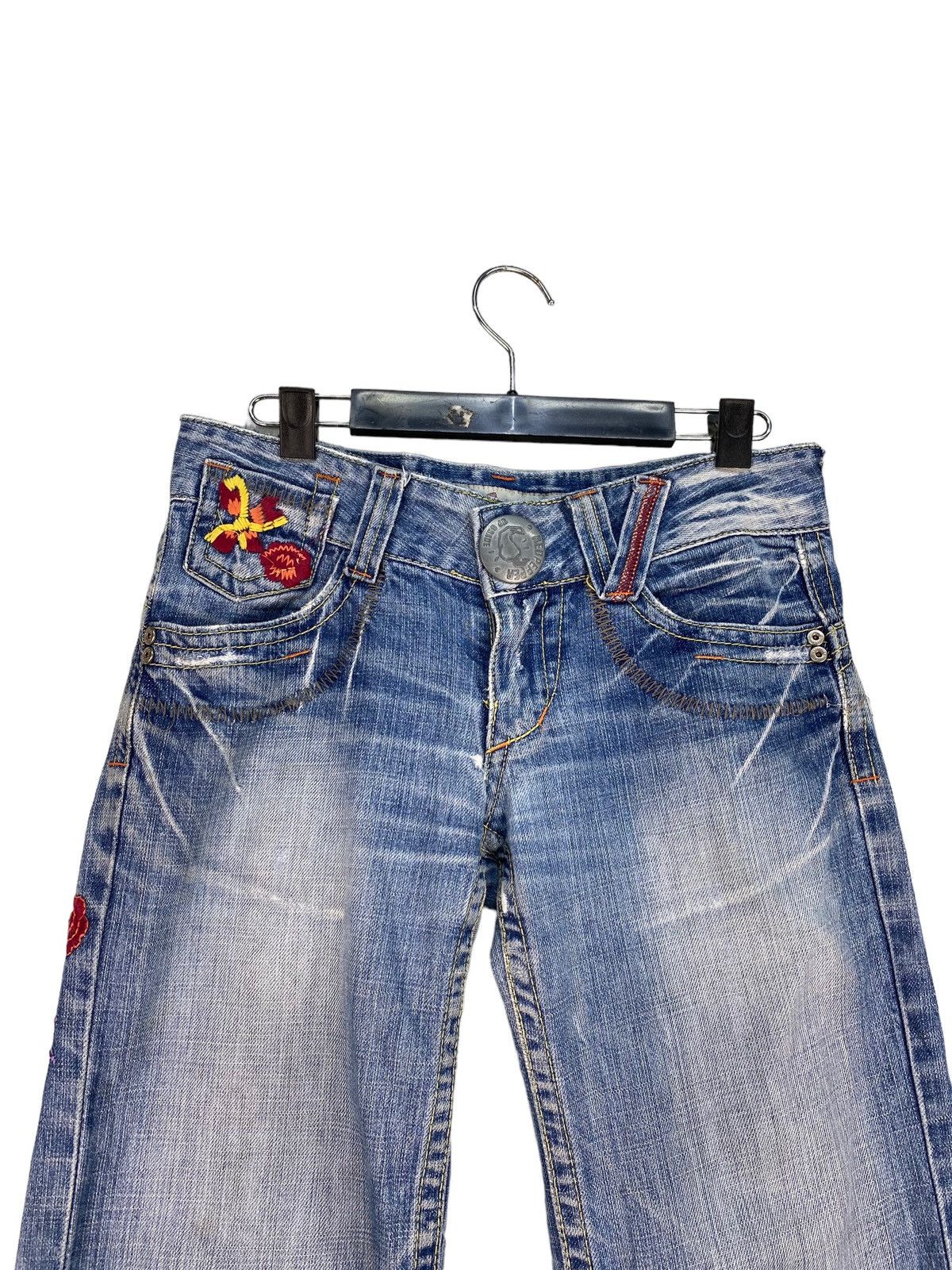 Japanese Brand Red Pepper Bootcut Jeans Size 31" - 3 Thumbnail