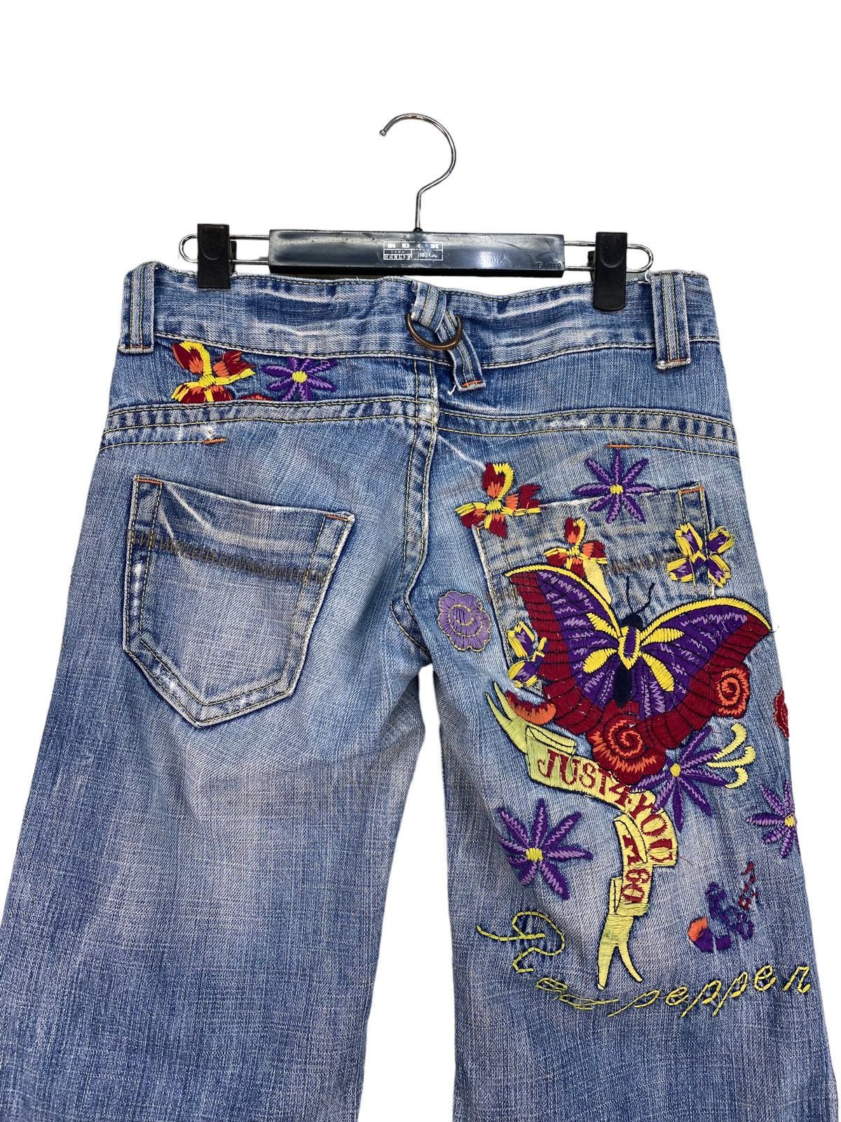Japanese Brand Red Pepper Bootcut Jeans Size 31" - 4 Thumbnail