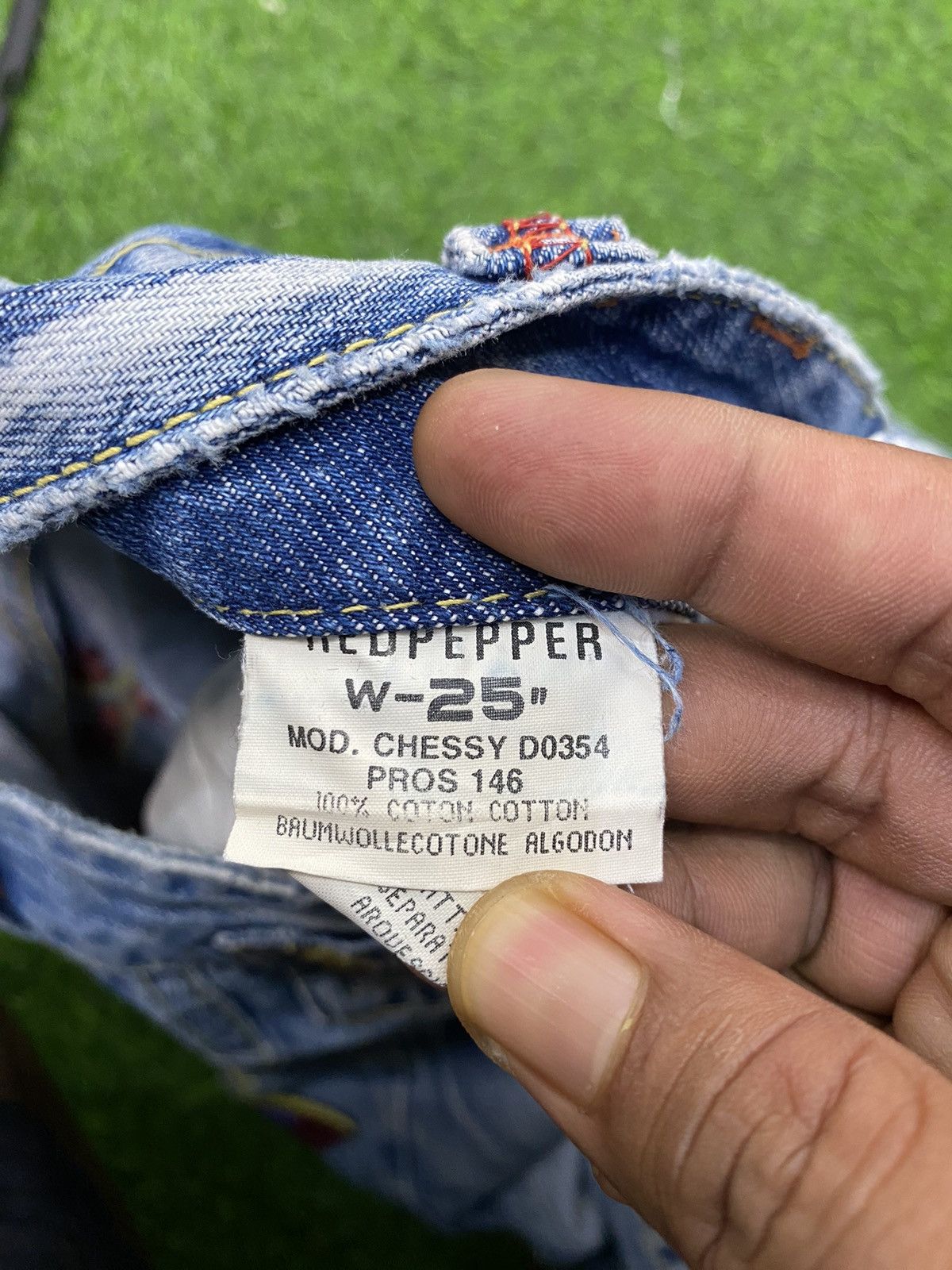 Japanese Brand Red Pepper Bootcut Jeans Size 31" - 8 Thumbnail