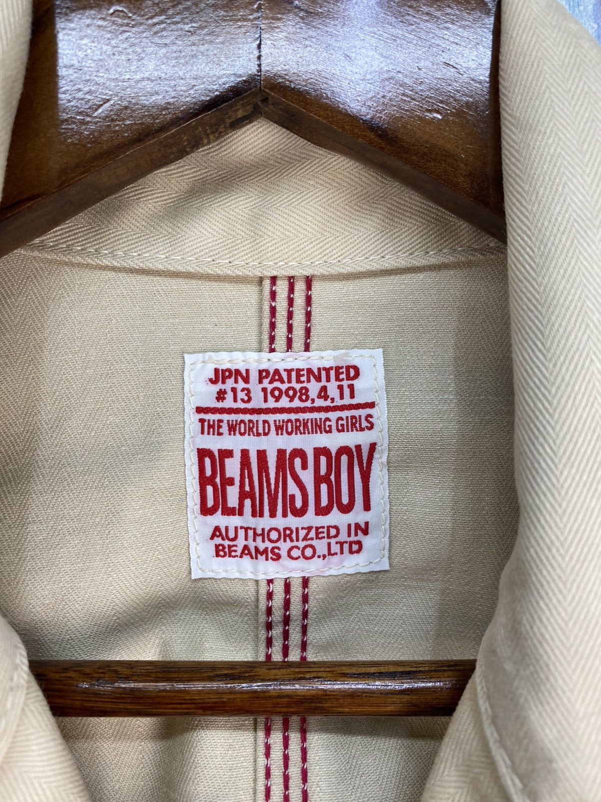 Beams Plus Vintage Beams Boys Trench Coat Size XS / US 0-2 / IT 36-38 - 5 Thumbnail