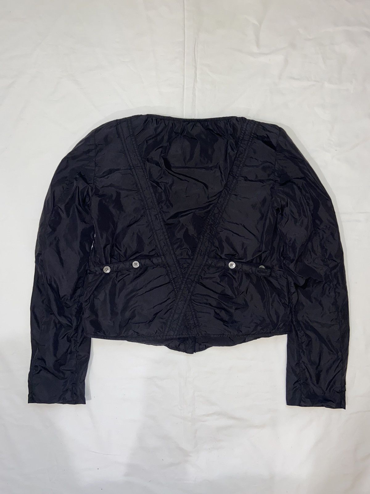 Diesel Vintage Diesel avant gard nylon jacket bomber Y2K Size S / US 4 / IT 40 - 9 Thumbnail
