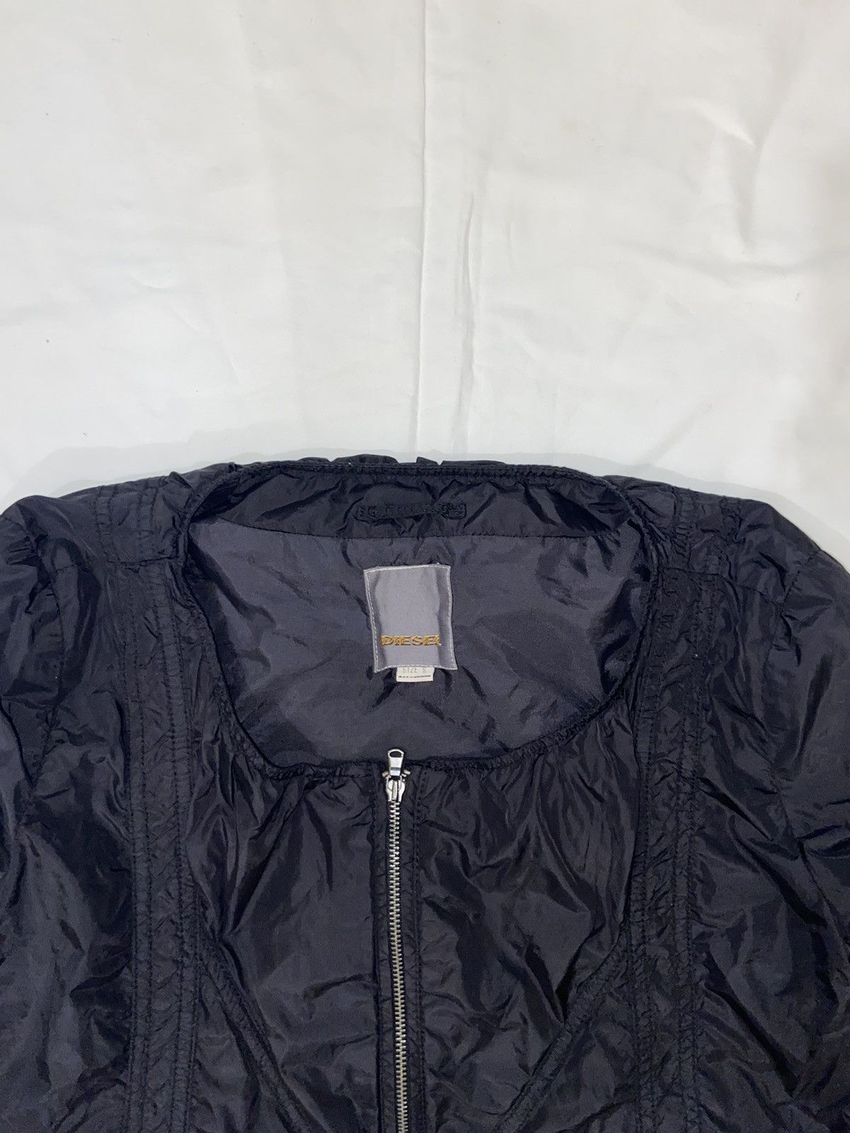 Diesel Vintage Diesel avant gard nylon jacket bomber Y2K Size S / US 4 / IT 40 - 4 Thumbnail