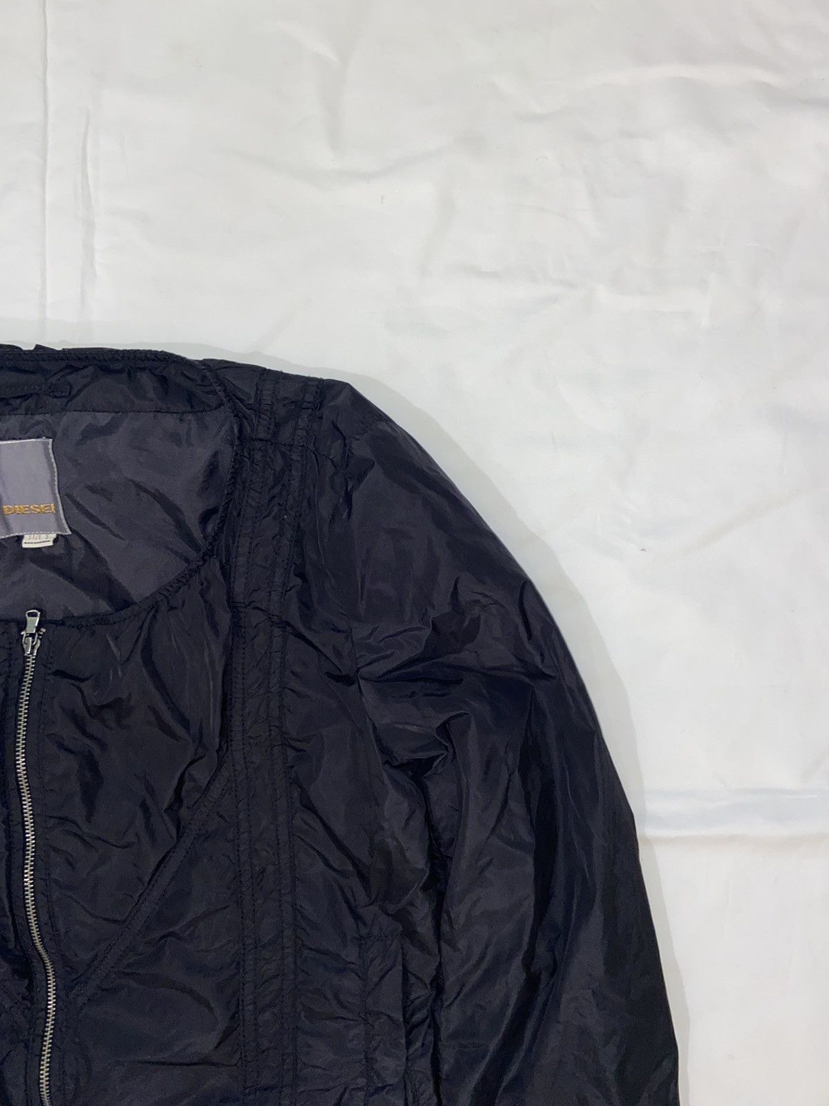 Diesel Vintage Diesel avant gard nylon jacket bomber Y2K Size S / US 4 / IT 40 - 3 Thumbnail