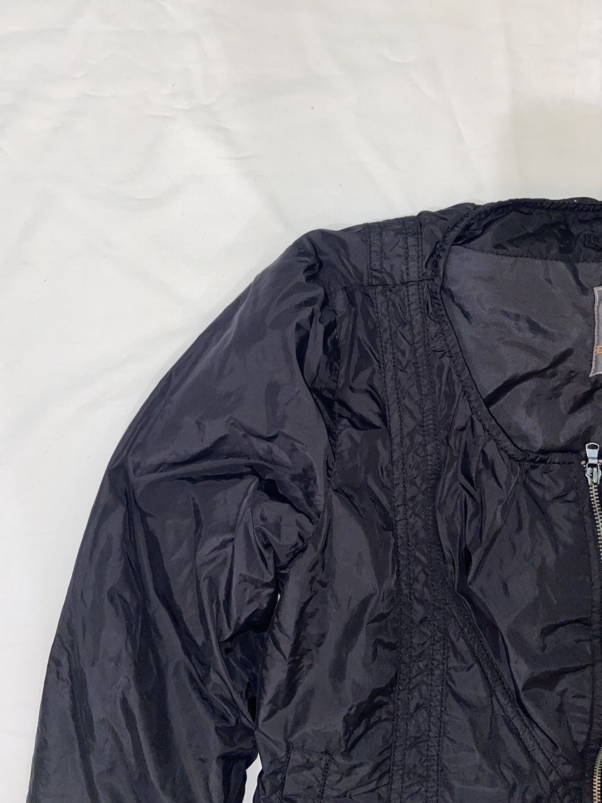 Diesel Vintage Diesel avant gard nylon jacket bomber Y2K Size S / US 4 / IT 40 - 2 Thumbnail
